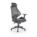 Chaise de bureau TERO noire/grise