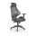 Chaise de bureau TERO noire/grise
