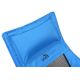 Chaise de camping pliable bleu 105 cm