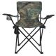 Chaise de camping pliable camouflage