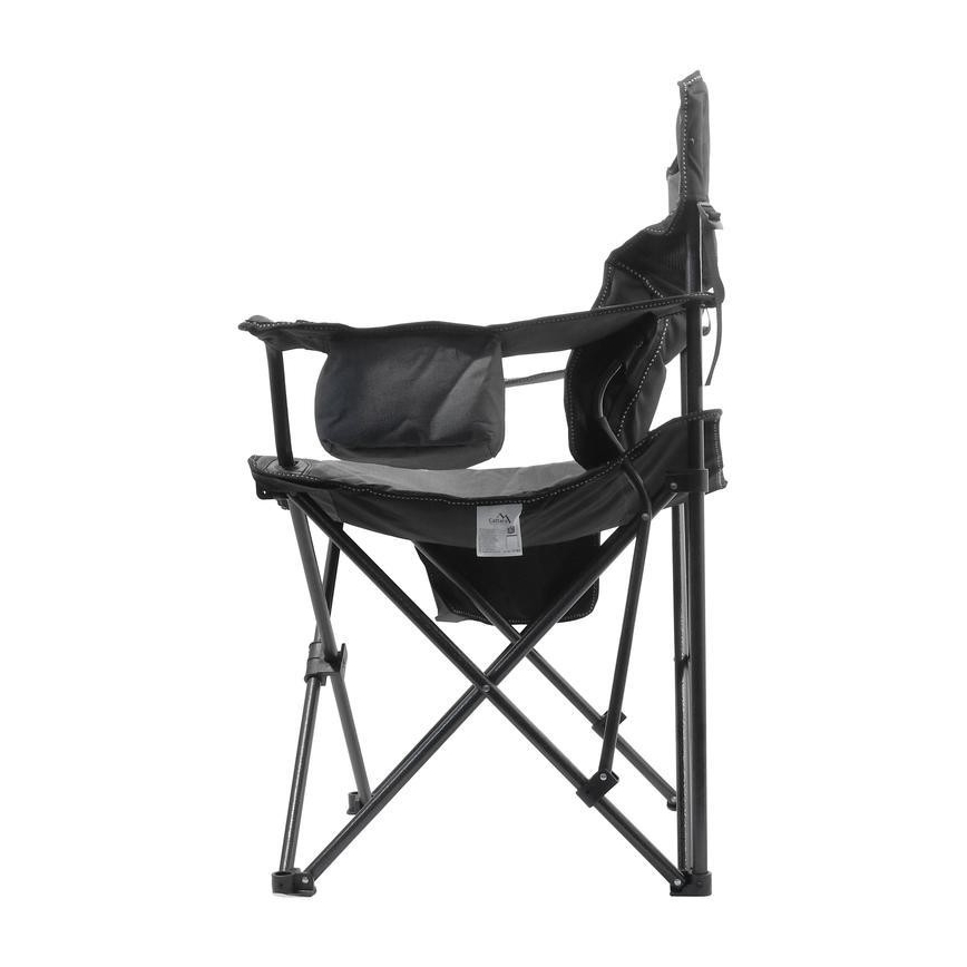 Chaise de camping pliable gris