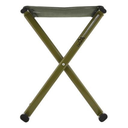 Chaise de camping pliable verte