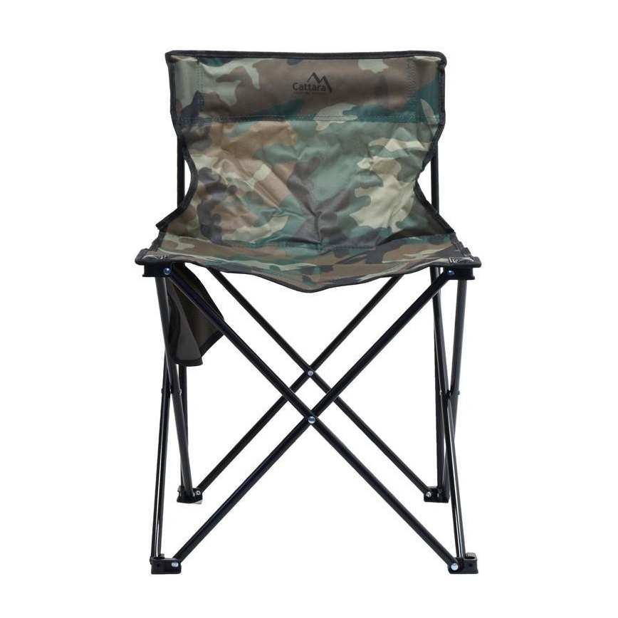 Chaise de camping pliante camouflage