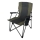 Chaise de camping pliante chauffante 11/5V, vert/gris