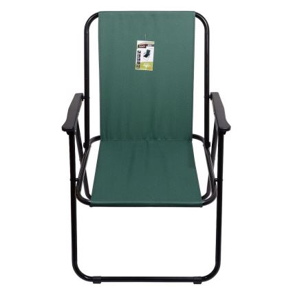 Chaise de camping pliante vert