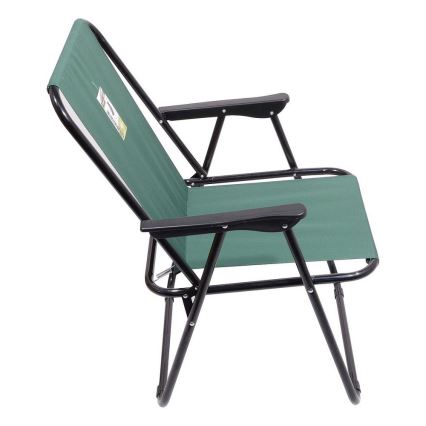 Chaise de camping pliante vert