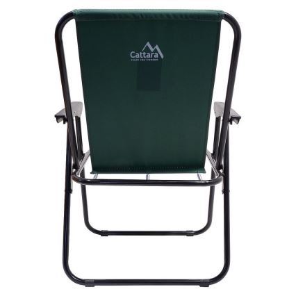 Chaise de camping pliante vert