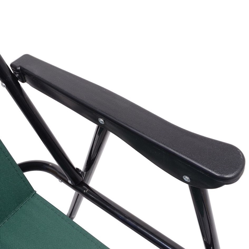 Chaise de camping pliante vert