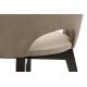 Chaise de repas BOVIO 86x48 cm beige/hêtre