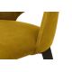 Chaise de repas BOVIO 86x48 cm jaune/hêtre