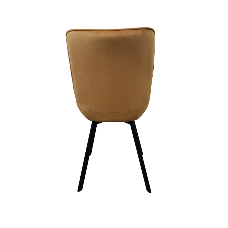 Chaise de salle à manger ADINA jaune