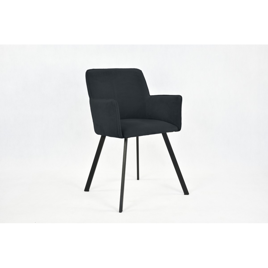 Chaise de salle à manger AMELIA noir