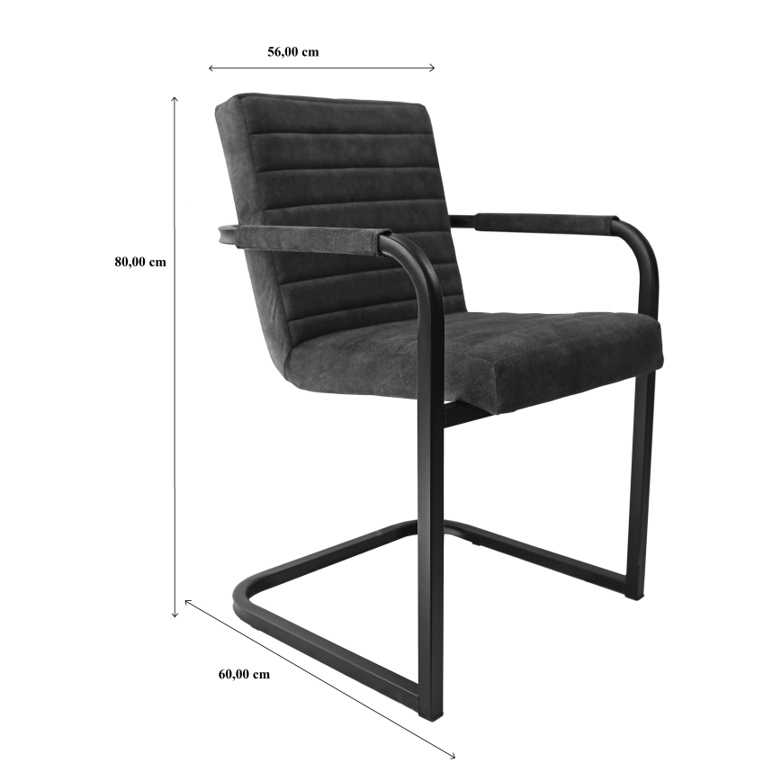 Chaise de salle à manger BART marron