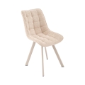 Chaise de salle à manger COMORO 1 pièce beige