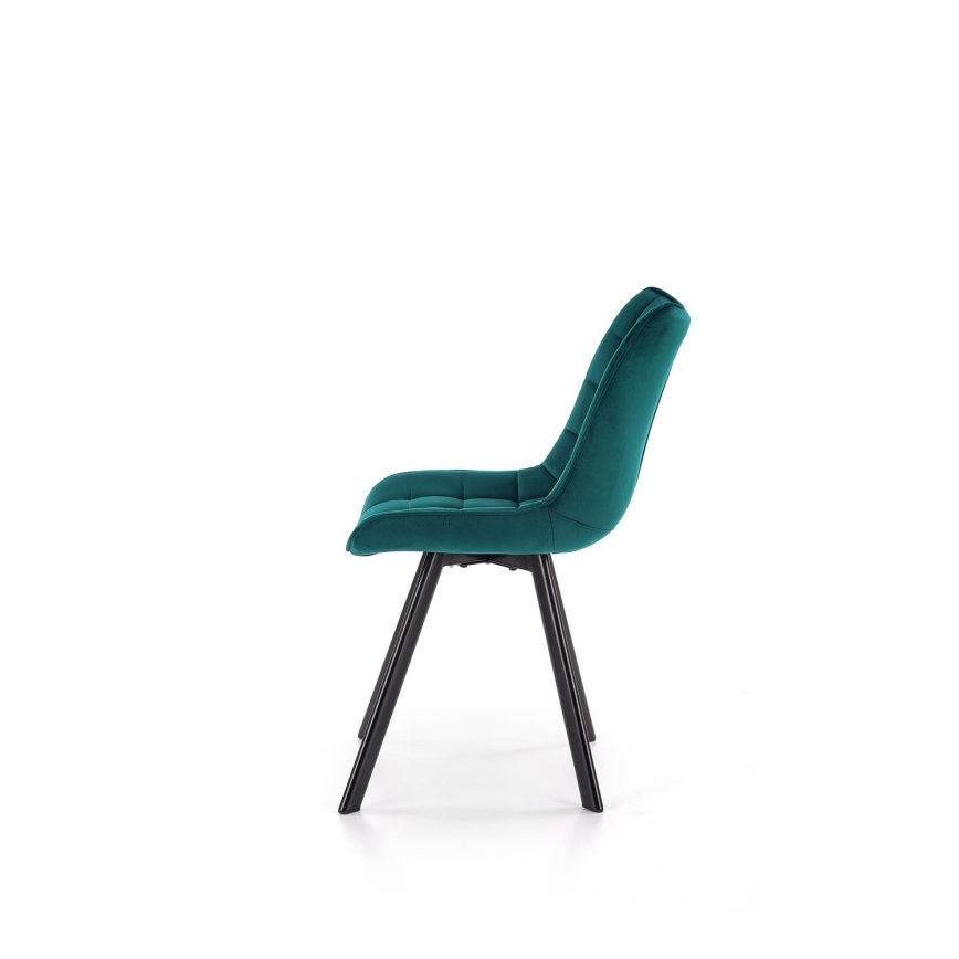 Chaise de salle à manger COMORO, 1 pièce, turquoise