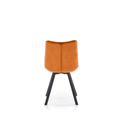 Chaise de salle à manger COMORO — 1 pièce, marron cannelle