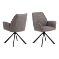 Chaise de salle à manger ESME 1 pcs gris