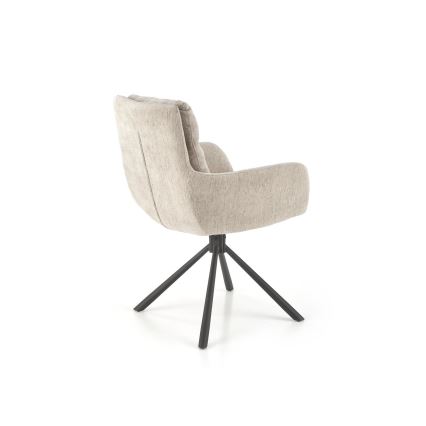 Chaise de salle à manger HALSA, 1 pièce, beige