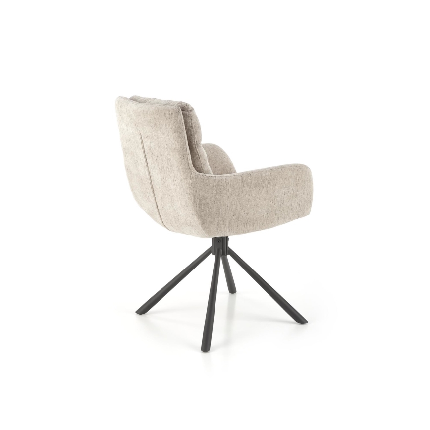 Chaise de salle à manger HALSA, 1 pièce, beige