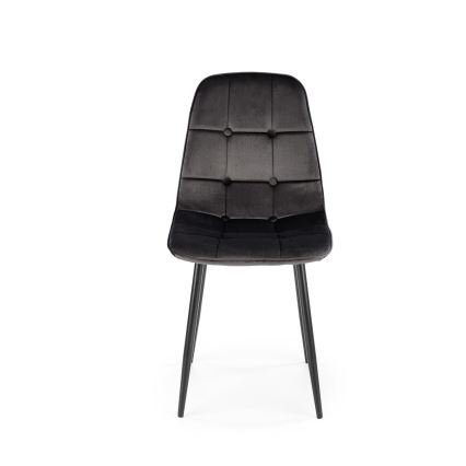 Chaise de salle à manger KINDREL, 1 pièce, noire
