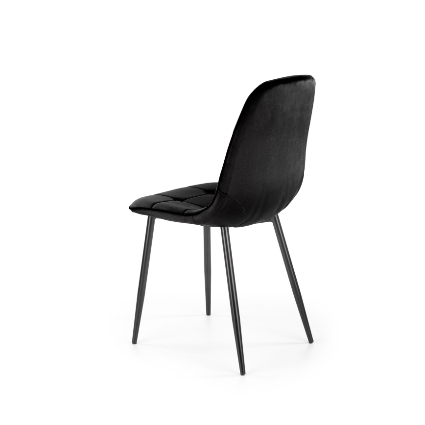 Chaise de salle à manger KINDREL, 1 pièce, noire