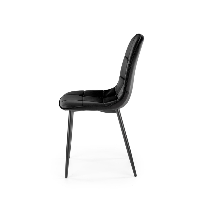 Chaise de salle à manger KINDREL, 1 pièce, noire