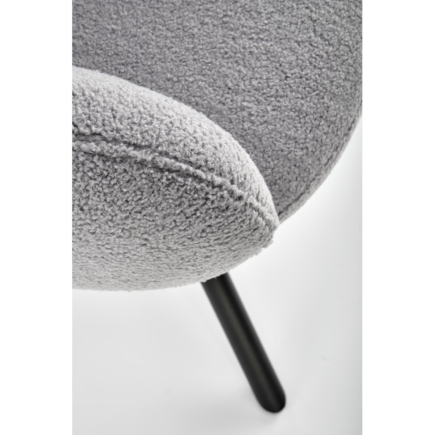 Chaise de salle à manger KIVA, 1 pièce, gris