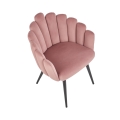 Chaise de salle à manger LOCAS 1 pièce rose