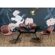 Chaise de salle à manger LORI 82,5x49 cm rose