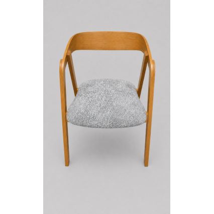 Chaise de salle à manger LUSO chêne/gris