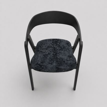 Chaise de salle à manger LUSO noire