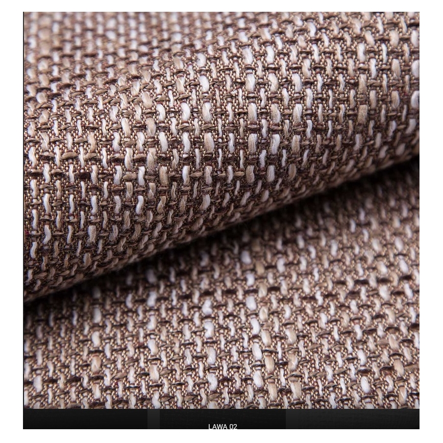 Chaise de salle à manger NATE blanc/marron