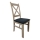 Chaise de salle à manger NATE chêne sonoma/noir