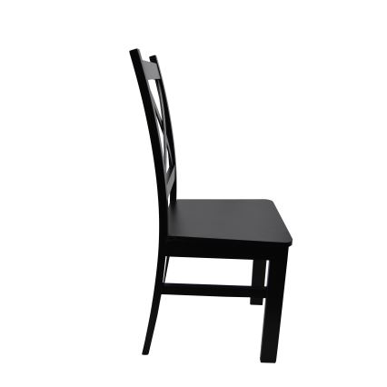 Chaise de salle à manger NATE noir