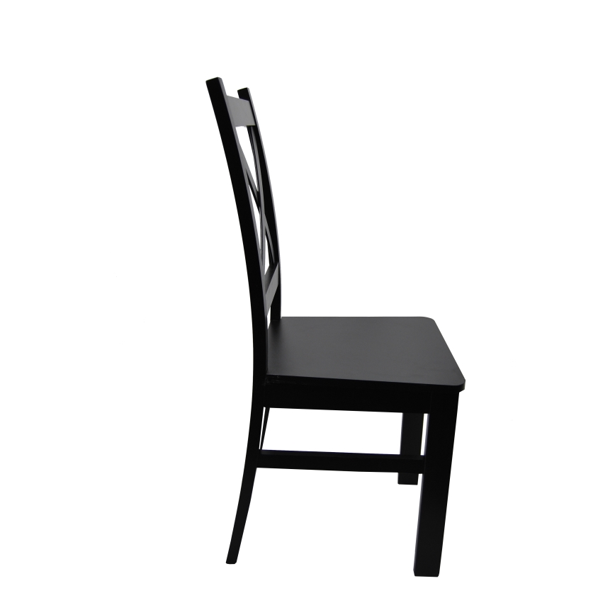 Chaise de salle à manger NATE noir