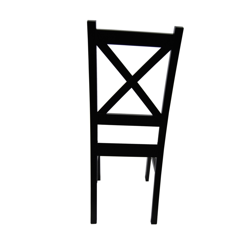 Chaise de salle à manger NATE noir