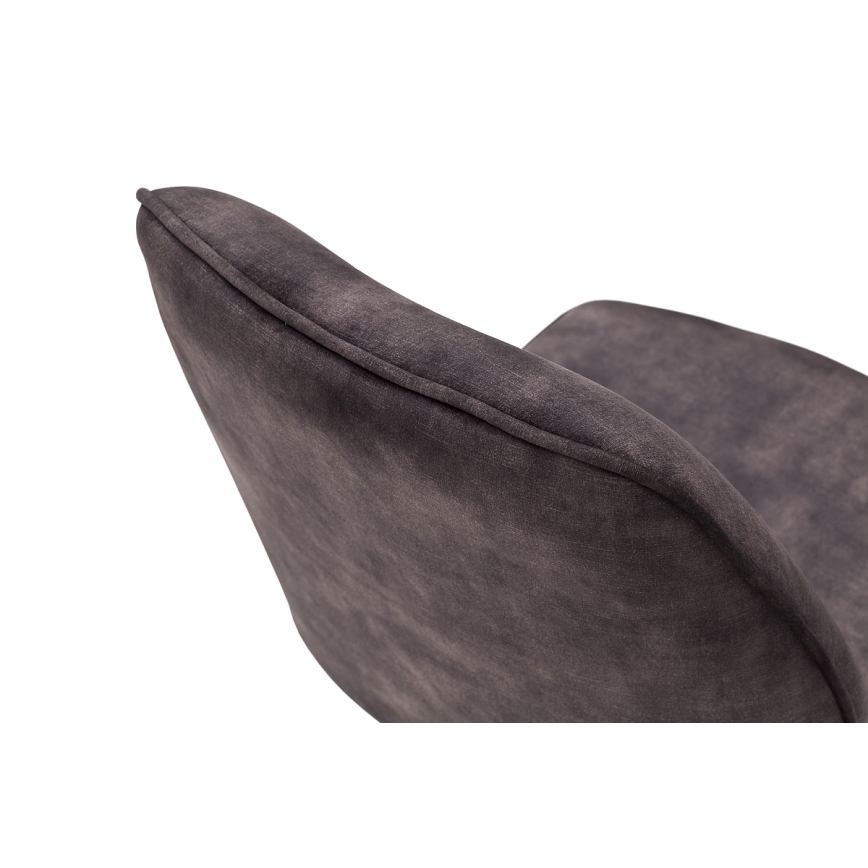 Chaise de salle à manger NEXORO, 1 pièce, anthracite