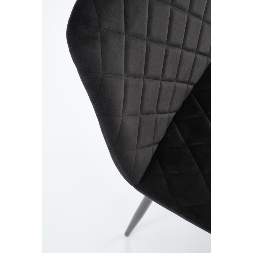 Chaise de salle à manger ORIS, 1 pièce, noire