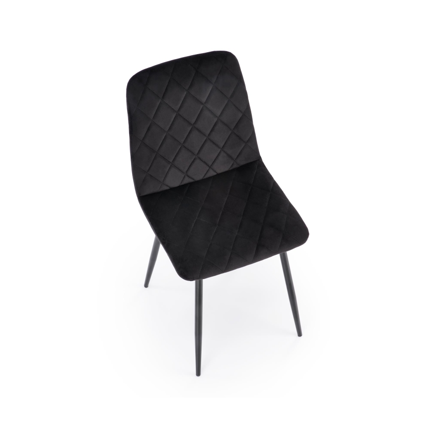 Chaise de salle à manger ORIS, 1 pièce, noire