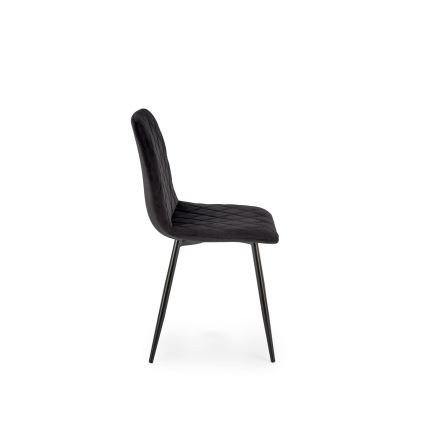 Chaise de salle à manger ORIS, 1 pièce, noire