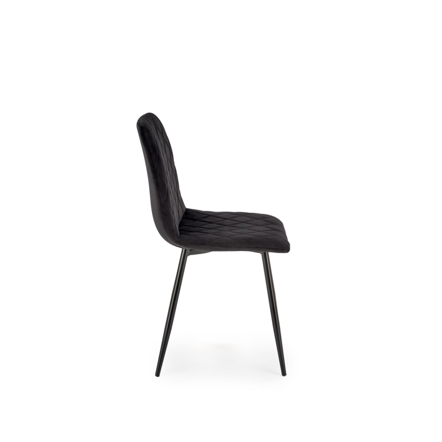 Chaise de salle à manger ORIS, 1 pièce, noire