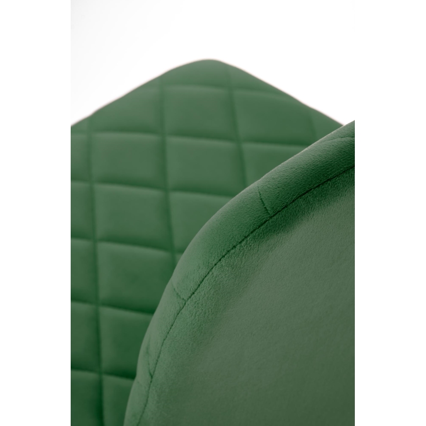 Chaise de salle à manger ORIS 1 pièce vert foncé