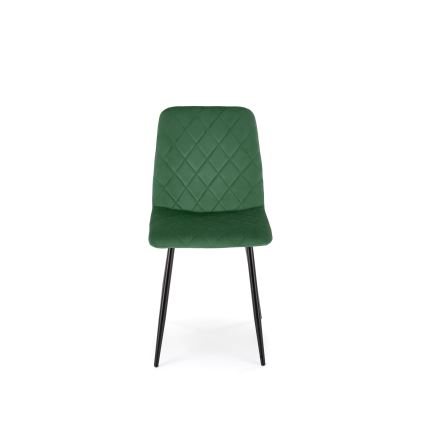 Chaise de salle à manger ORIS 1 pièce vert foncé