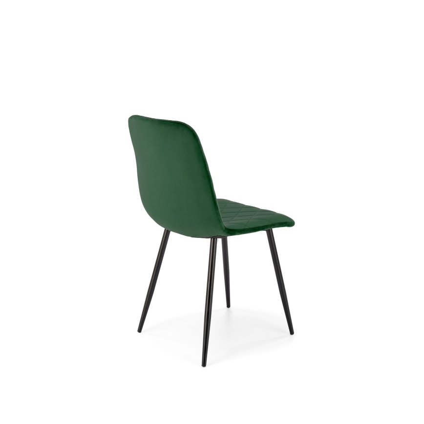 Chaise de salle à manger ORIS 1 pièce vert foncé