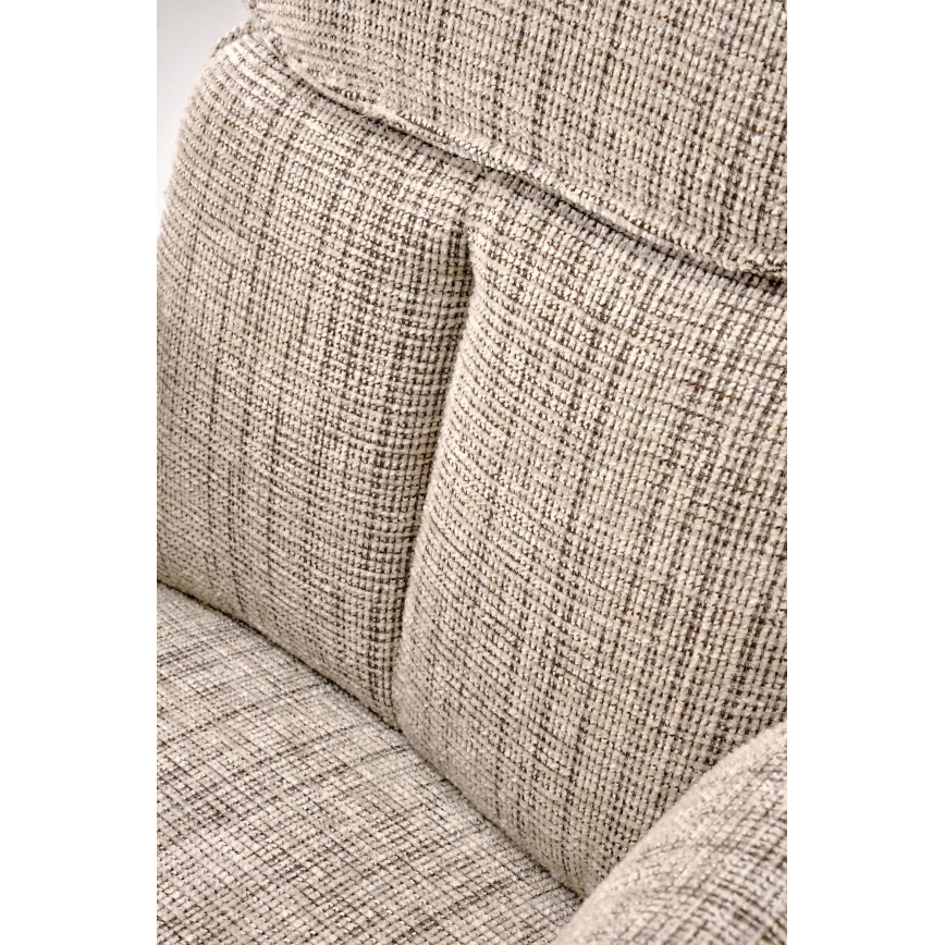 Chaise de salle à manger pivotante MARE 1 pièce crème