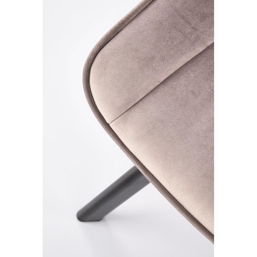 Chaise de salle à manger pivotante OMBRA, 1 pièce, beige