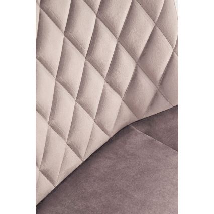 Chaise de salle à manger pivotante OMBRA, 1 pièce, beige