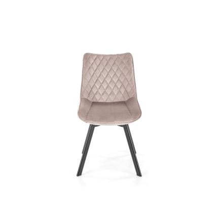 Chaise de salle à manger pivotante OMBRA, 1 pièce, beige