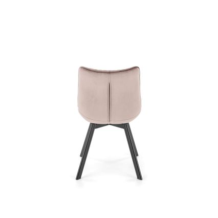 Chaise de salle à manger pivotante OMBRA, 1 pièce, beige