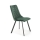 Chaise de salle à manger RESTIVO, 1 pièce, vert foncé